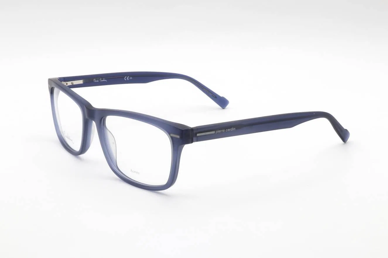 Pierre Cardin PC6240 Eyeglasses - MATTE BLUE - view 3